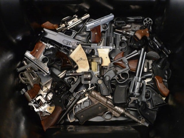 Thousands of guns, swords, bullets found buried at Tokyo school