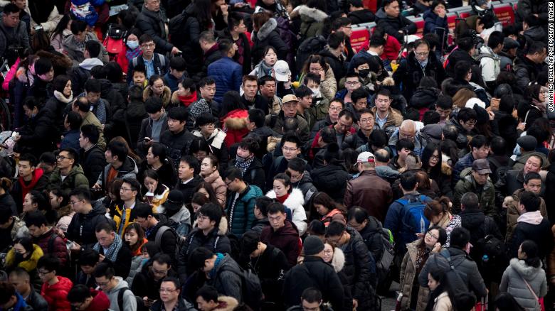 चीनको जनसंख्या वृद्धिदर अहिलेसम्मकै न्यून