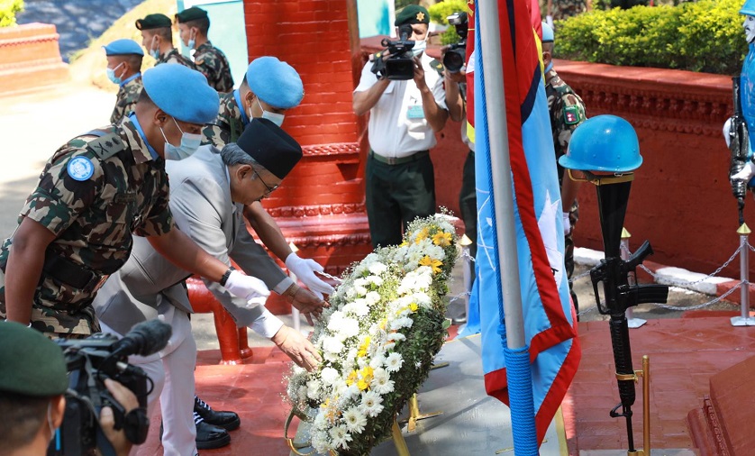 नेपाली सेनाले मनाउन थाल्यो अन्तर्राष्ट्रिय शान्तिसेना दिवस