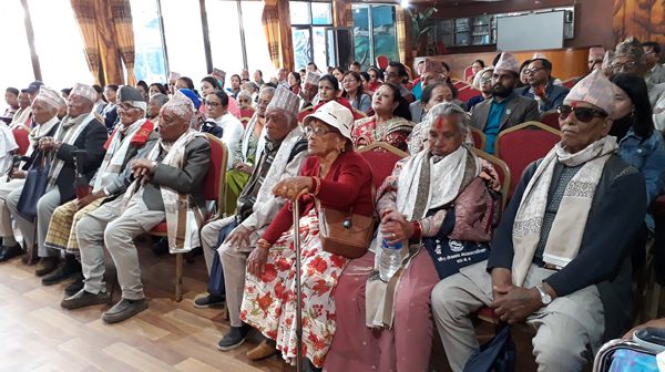 Ward office honours senior citizens