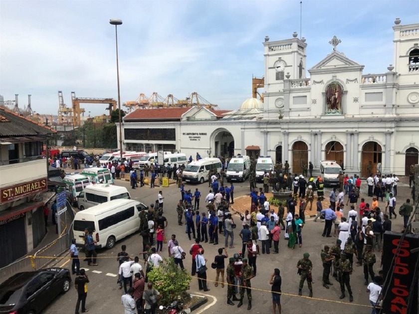 श्रीलङ्काका होटल र चर्चमा बिस्फोट: मर्नेको संख्या १३७ पुग्यो (अपडेट)