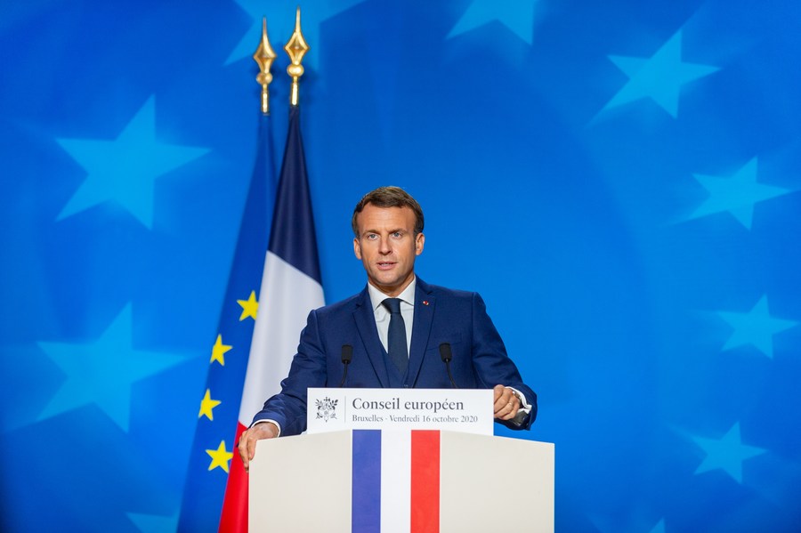 France's Macron announces bid for presidential re-election