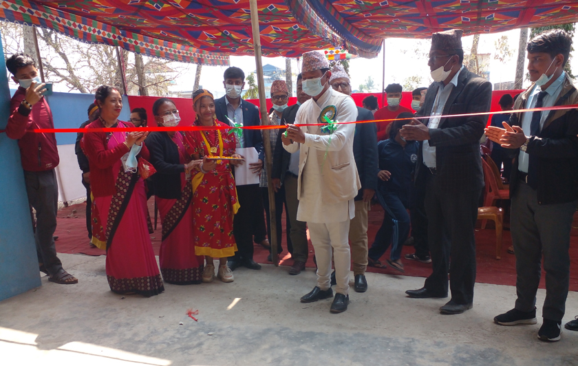 चन्द्र संस्कृत माविको दुई वटा भवन उद्घाटन