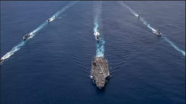 चीनसँगको मनमुटाव बीच भारतसहित ६ देशका नौसेनाको युद्ध अभ्यास