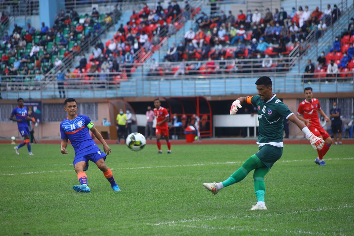 Nepal leads India 1-0