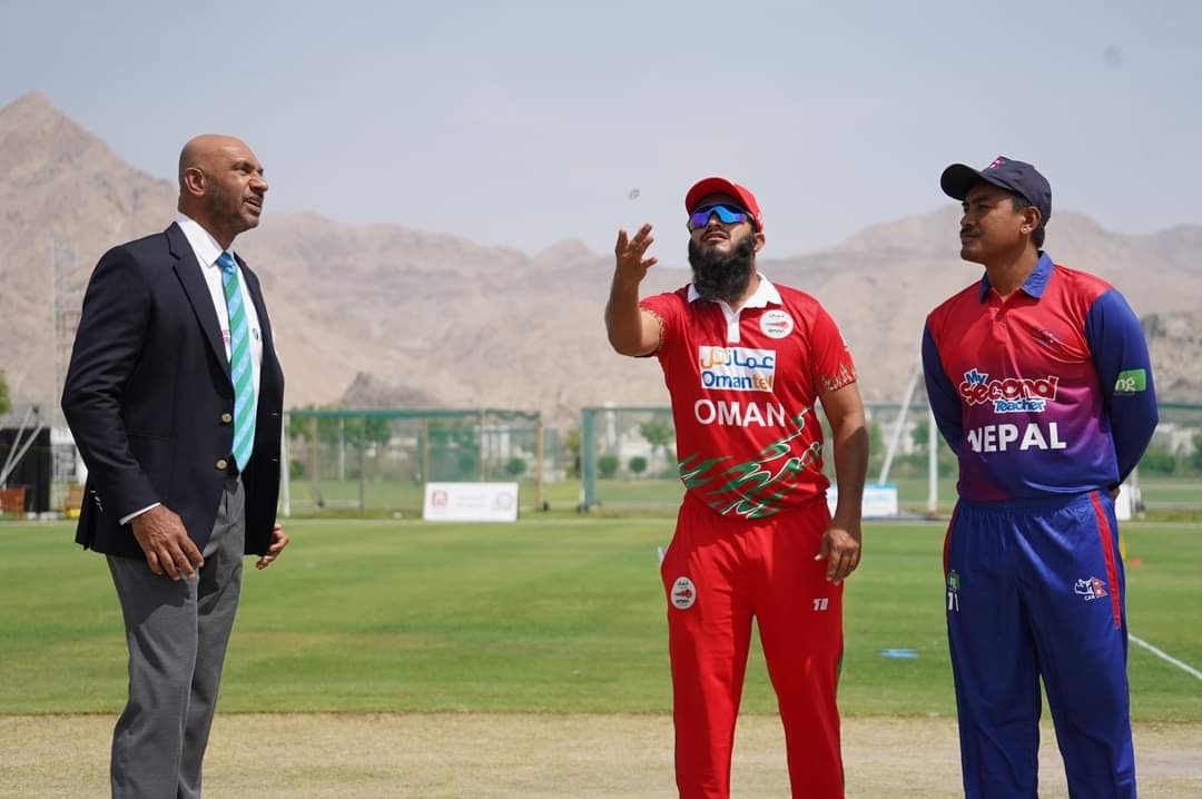 After winning toss, Nepal bowling against Oman
