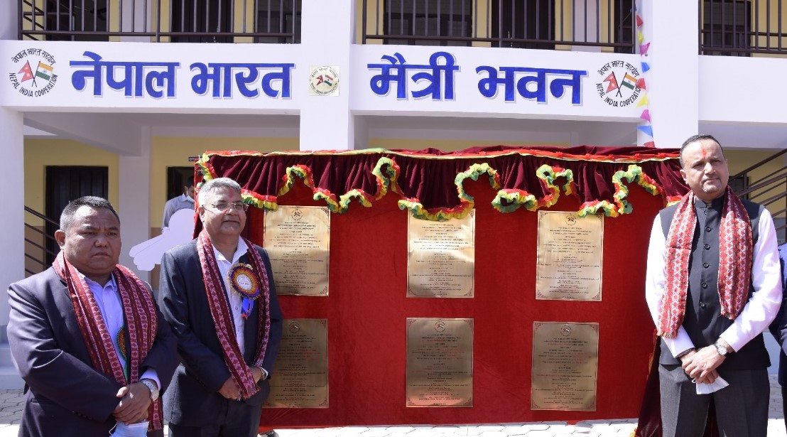 Six Kavre schools reconstructed under India's grant assistance