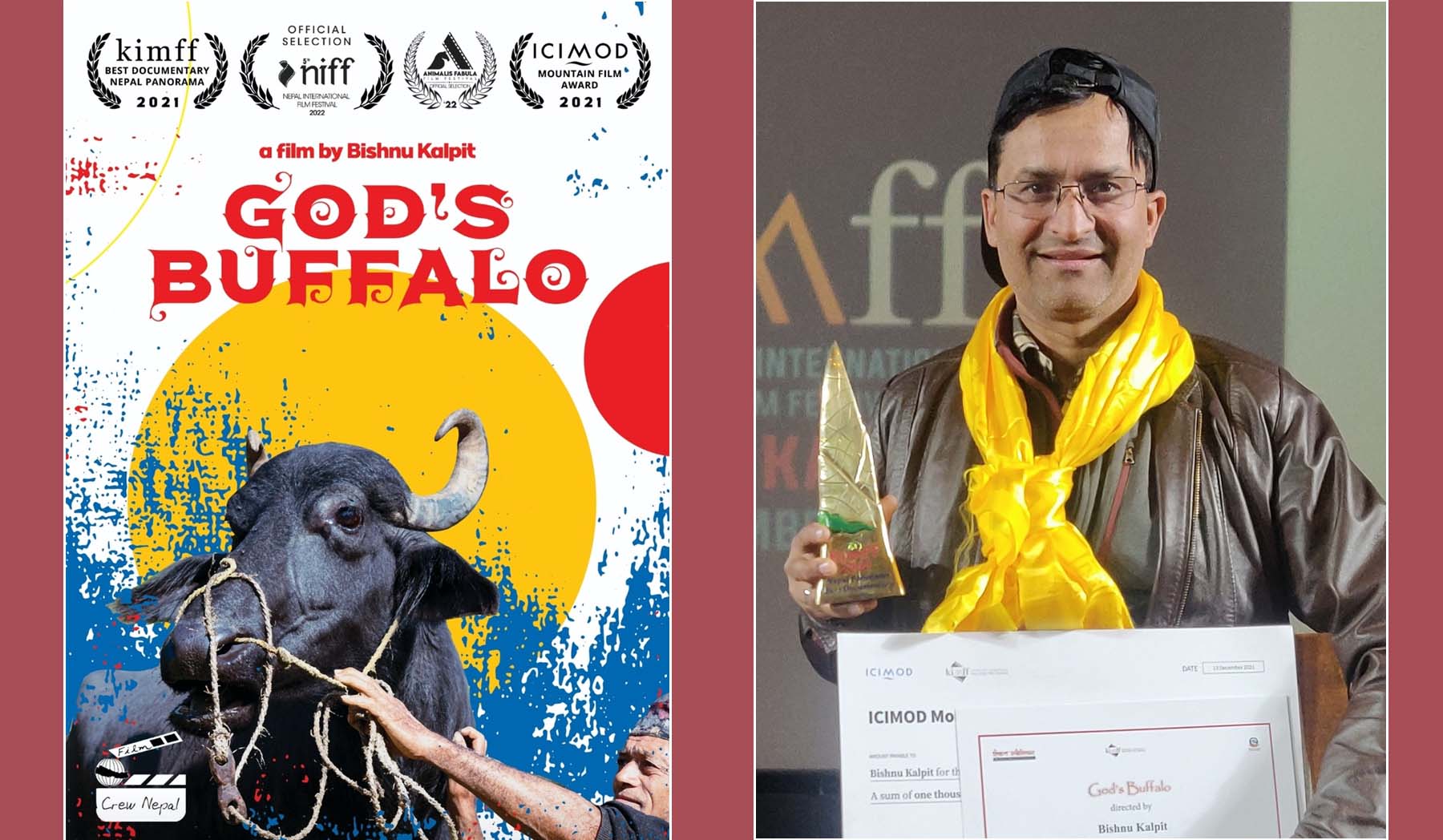 अमेरिकी एनिमल फिल्म फेस्टिभलमा शो हुँदै नेपाली वृत्तचित्र ‘गड्ज बफेल्लो’