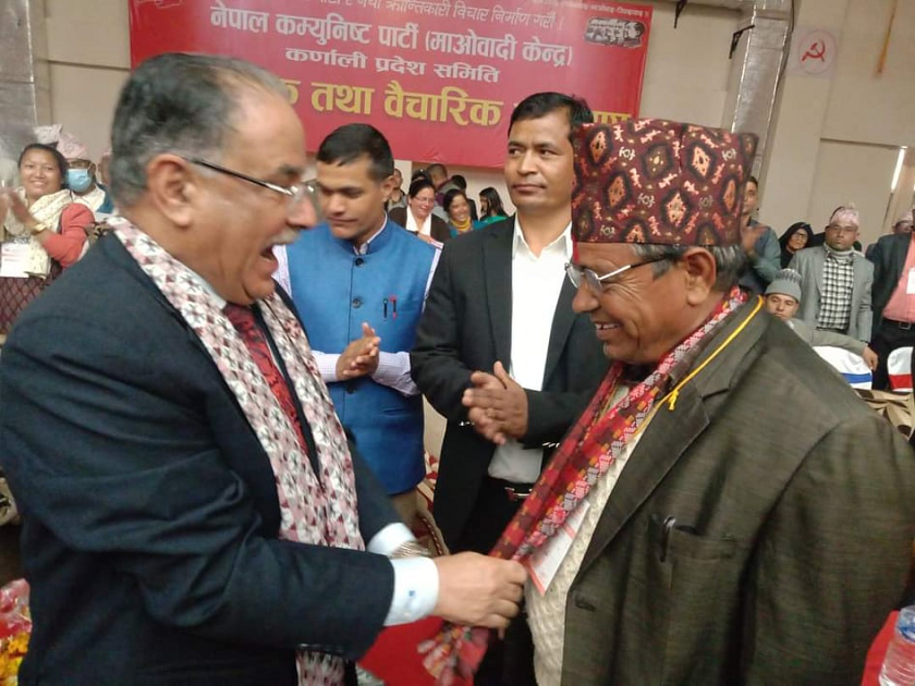 जाजरकोट जिल्ला समन्वय समितिका उप–प्रमुखसहित १० जना माओवादीमा प्रवेश