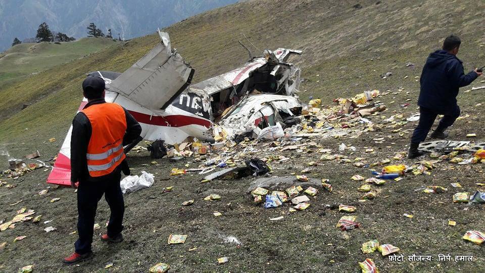 CAAN confirms death of both crew members in Makalu air crash