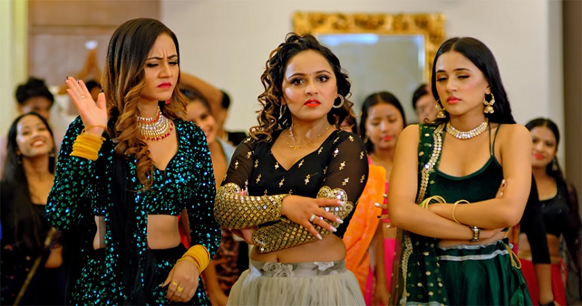 कृष्ण र एलिनाले गाए ‘लुम्ले काँडेमा’