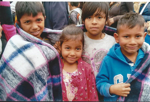 Blankets distributed to poor families