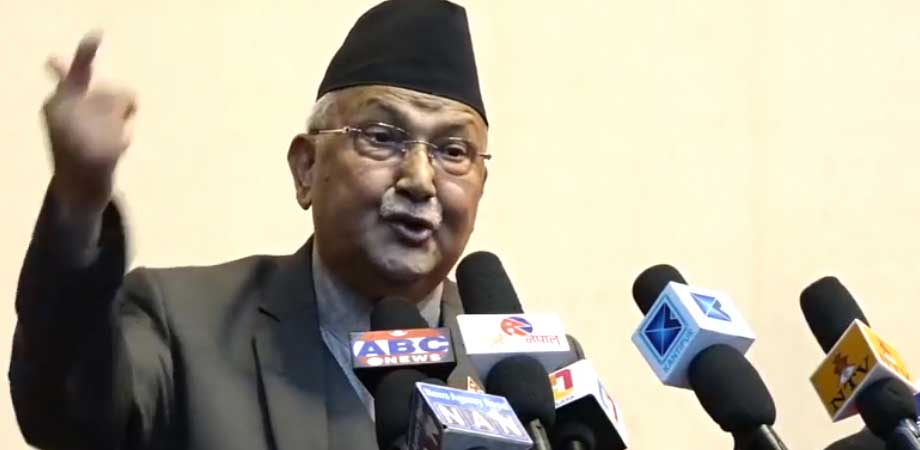 Construction of Pokhara Int'l Airport will complete on time: PM Oli