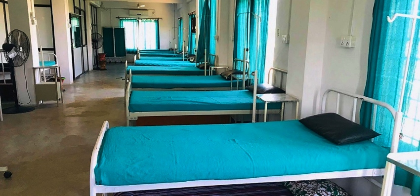 Bhaktapur municipality brings into operation a 75-bed isolation centre