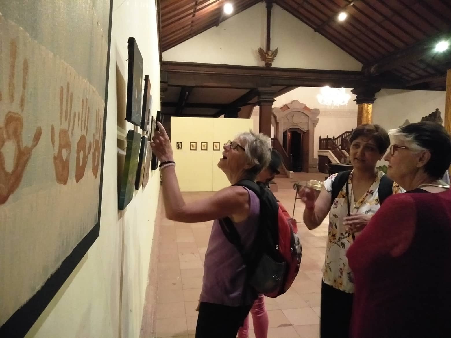 इण्डोनेशियाको बालीमा नेपाली चित्रकलाको प्रदर्शनी