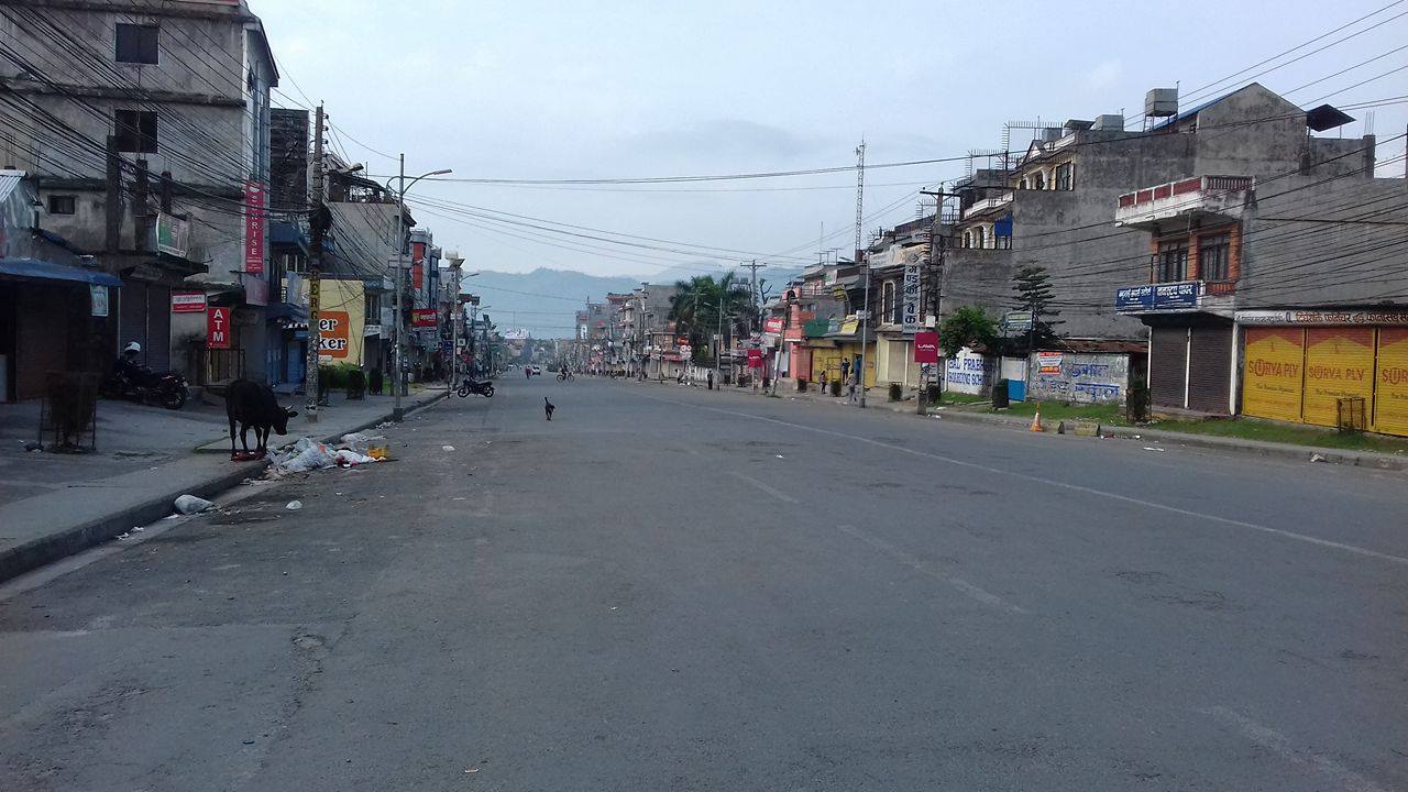 Shutdown affects life in Pokhara