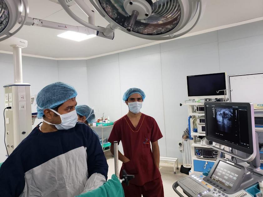 नेपाल मेडिसिटी अस्पतालमा फोक्सोपछि स्तन ट्यूूमरका लागि माइक्रोवेभ एबलेसन प्रक्रिया सफल