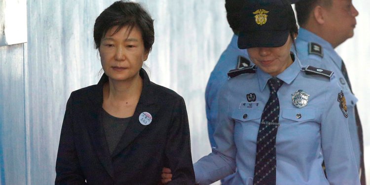 S. Korean court sentences Park Geun-hye to 24 years in jail for corruption