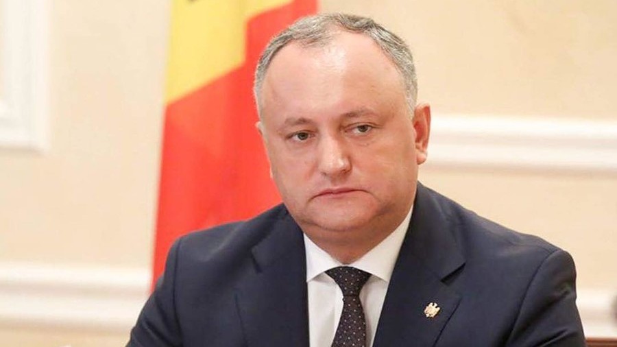 Moldova president injured in car crash