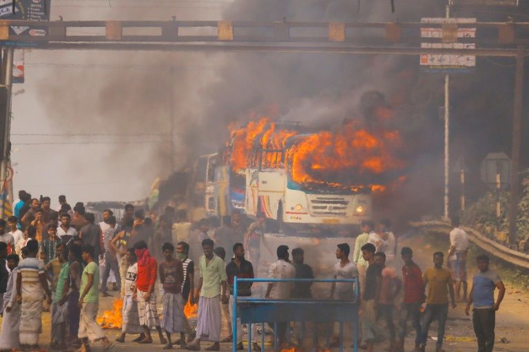 Five dead in protests against Indian citizenship law