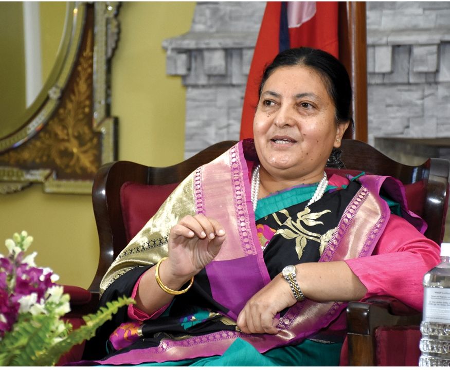 Hetauda gears up to receive President Bhandari