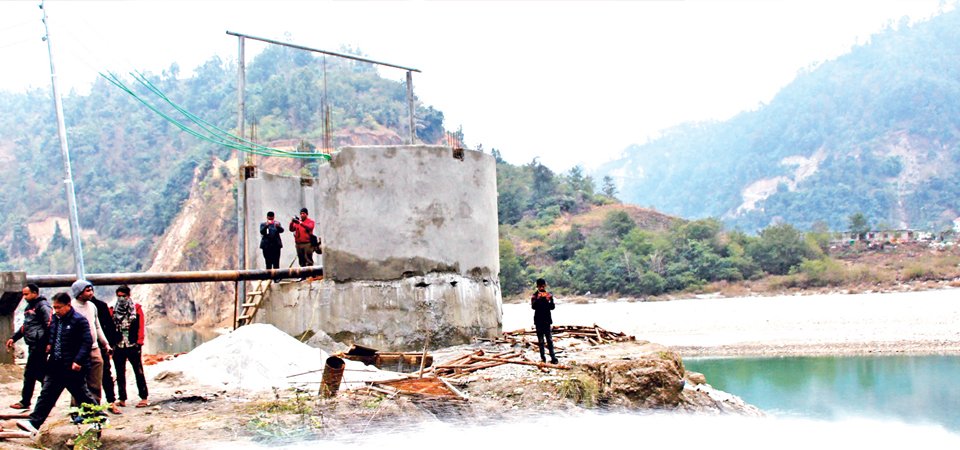 कालीगण्डकीको पानी लिफ्ट गरेर तानसेनमा