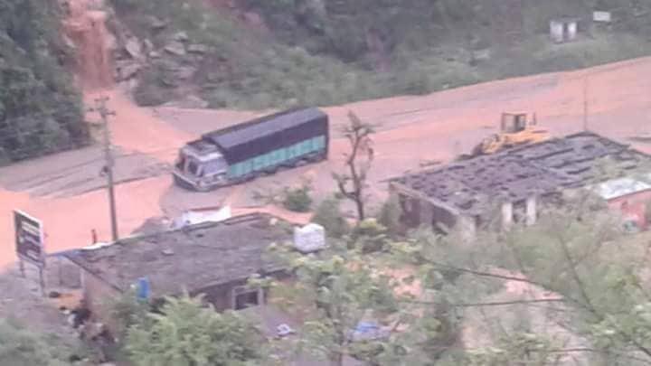 Prithvi Highway disrupted since early this morning