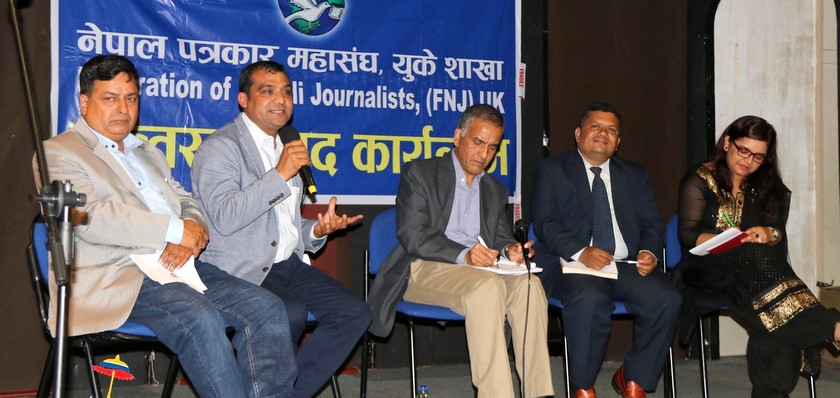 पत्रकारको क्षमता विकासमा प्रवासी नेपाली, हातेमालो गरी अघि बढ्न पत्रकारहरुलाई सुझाव