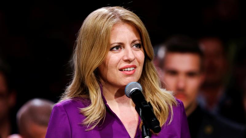 Govt critic Caputova elected Slovakia's first female president