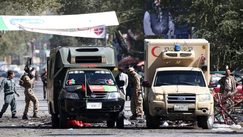 अफगानिस्तानमा भएका दुई आत्मघाती विस्फोटमा परेर ४८ को मृत्यु