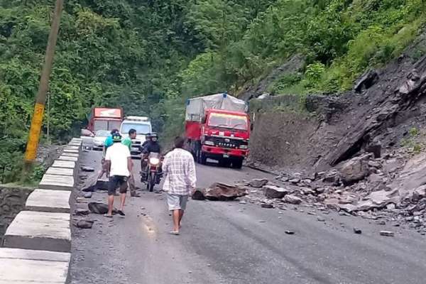 Muglin-Narayanghat road section disrupted yet again