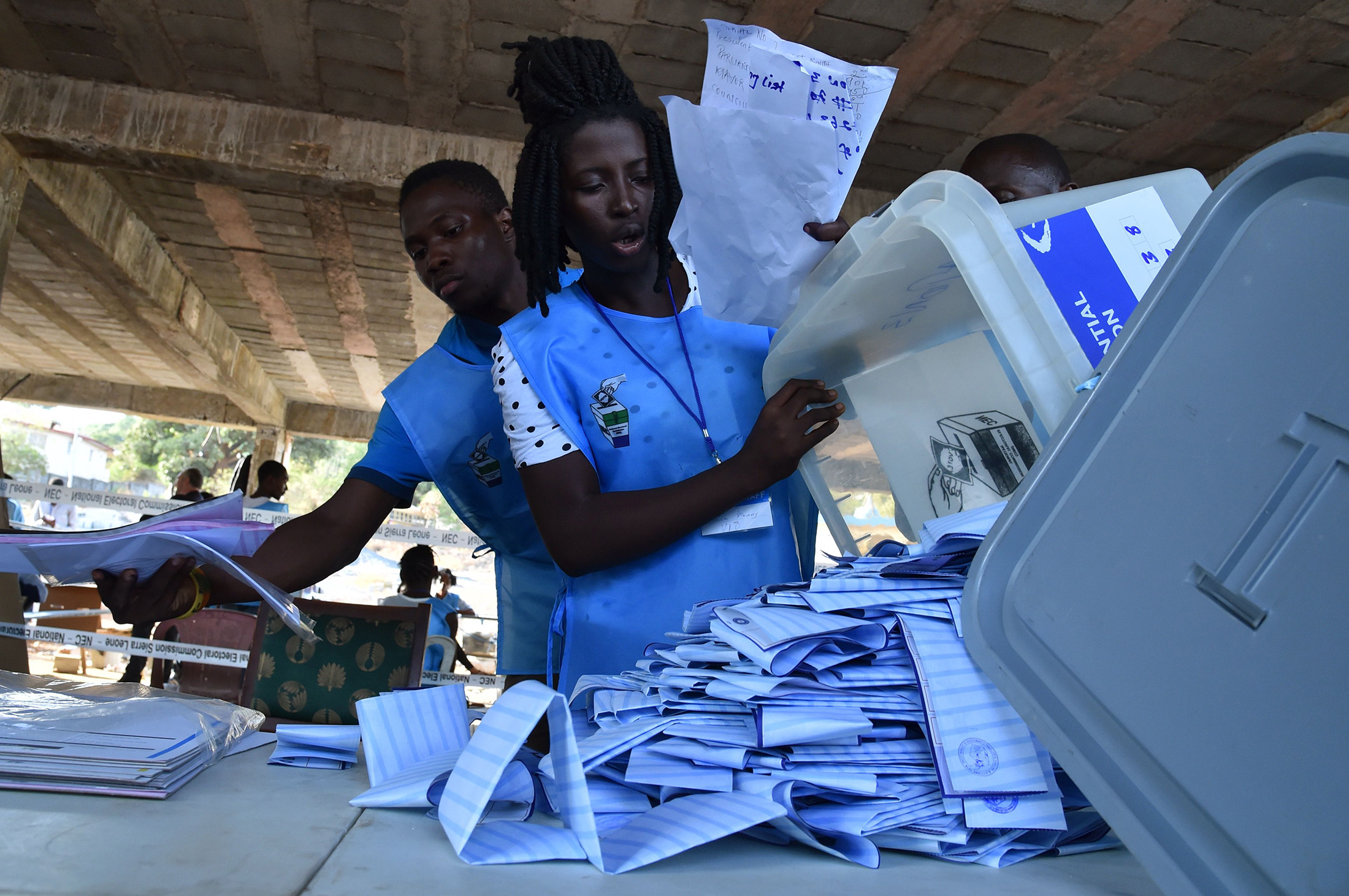 Sierra Leone holds presidential runoff