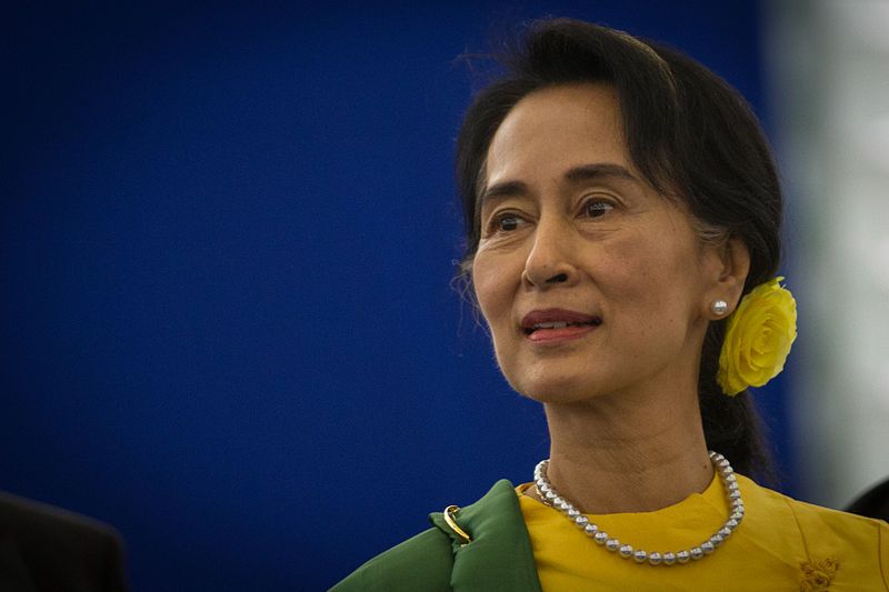 Myanmar state counselor leaves for official visit to Nepal, attend Asia-Pacific summit