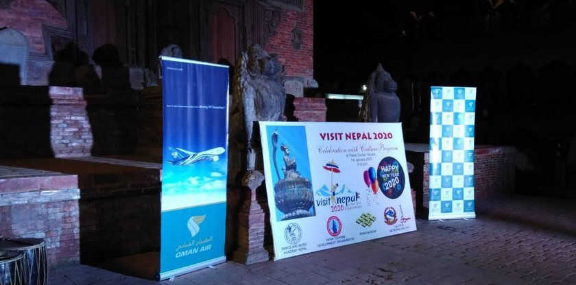 ओमान एयरको ईमेलमा ‘भिजिट नेपाल २०२०’को लोगो