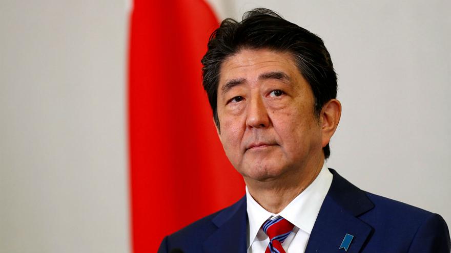 Japan's Abe wins party leadership election: official
