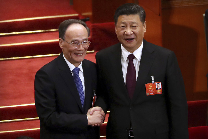 Wang Qishan elected vice president of China