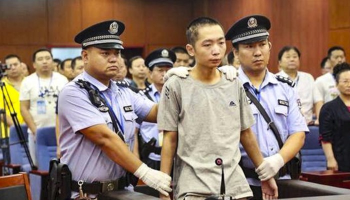 China man executed for killing nine students