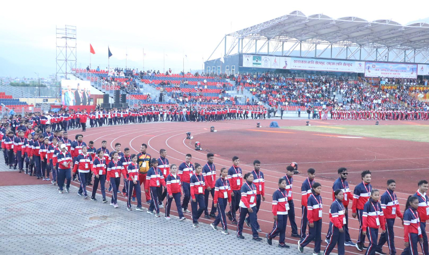 नवौँ राष्ट्रिय खेलकुद : करातेमा गण्डकी र सेनालाई समान तीन–तीन स्वर्ण