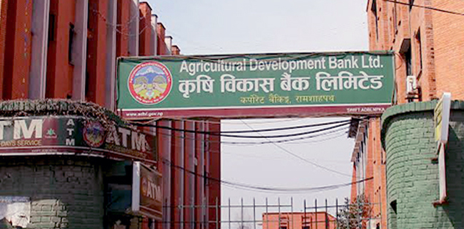 कृषि विकास बैंकको वित्तीय सूचकहरुमा उल्लेख्य सुधार