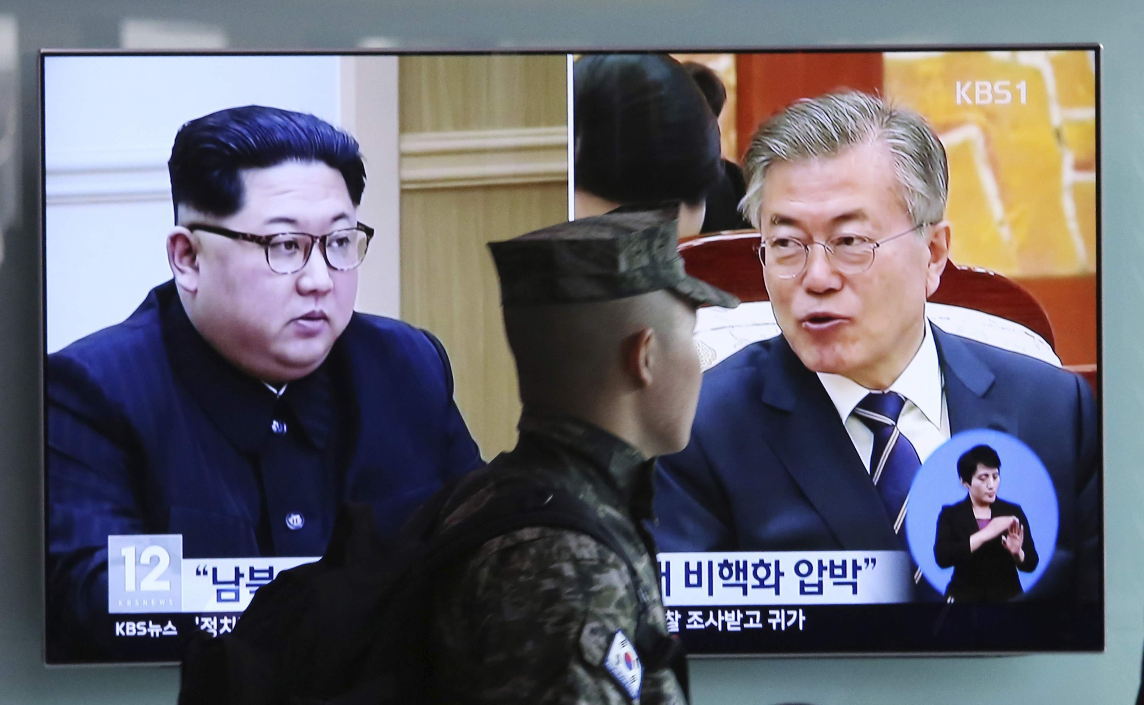North and South Korea open hotline between leaders: Seoul