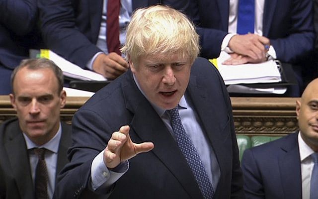 Johnson's Brexit plans in crisis after 3rd defeat in 2 days