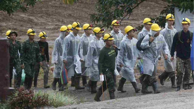 All 12 boys and football coach rescued from cave: Thai navy SEAls