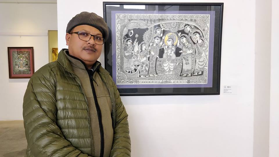 चित्र कोरिरहँदा बुबाबाट कुटिएकाे त्यो दिन : सफल चित्रकार अजितको कथा, व्यथा र अपेक्षा