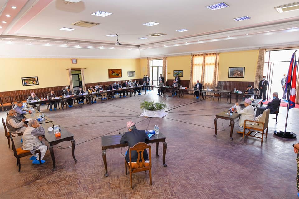 All-party meeting discusses strategies against COVID-19, by-election and parliament businesses
