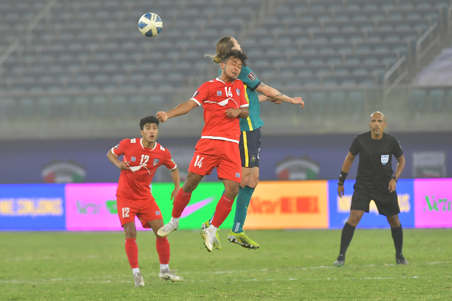 Nepal wrap up World Cup Qualifiers campaign with 3-0 loss against Australia