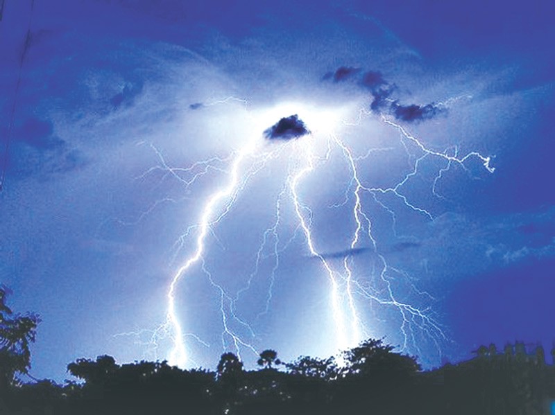 Lightning claims two in Khotang