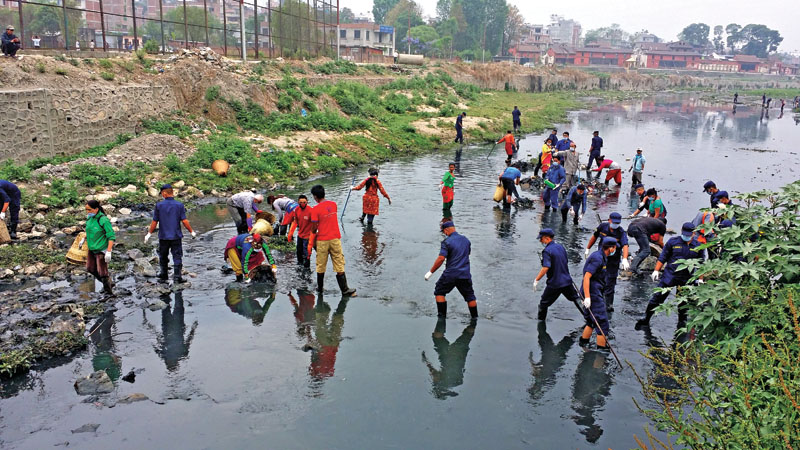 Bagmati cleanup campaign to be focused at Pashupati area