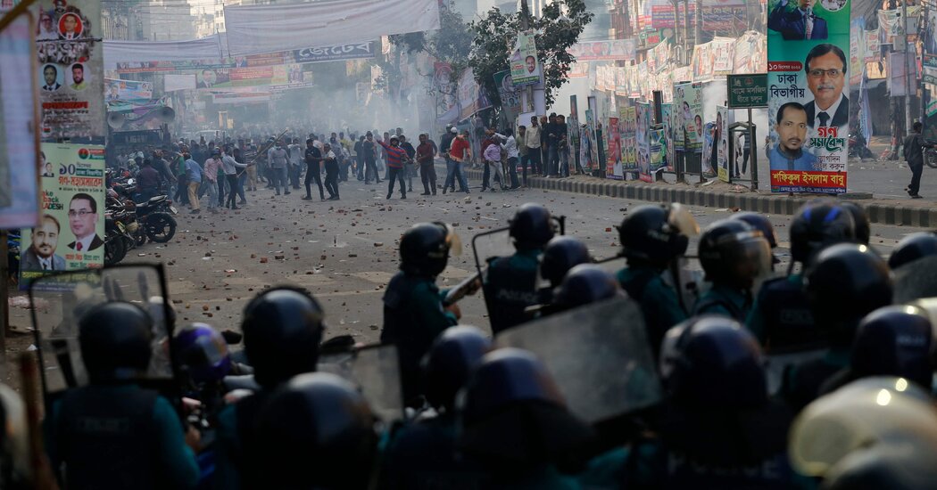 बंगलादेशमा सरकार विरोधी प्रदर्शनको अघिल्लो दिन विपक्षी दलका नेता पक्राउ