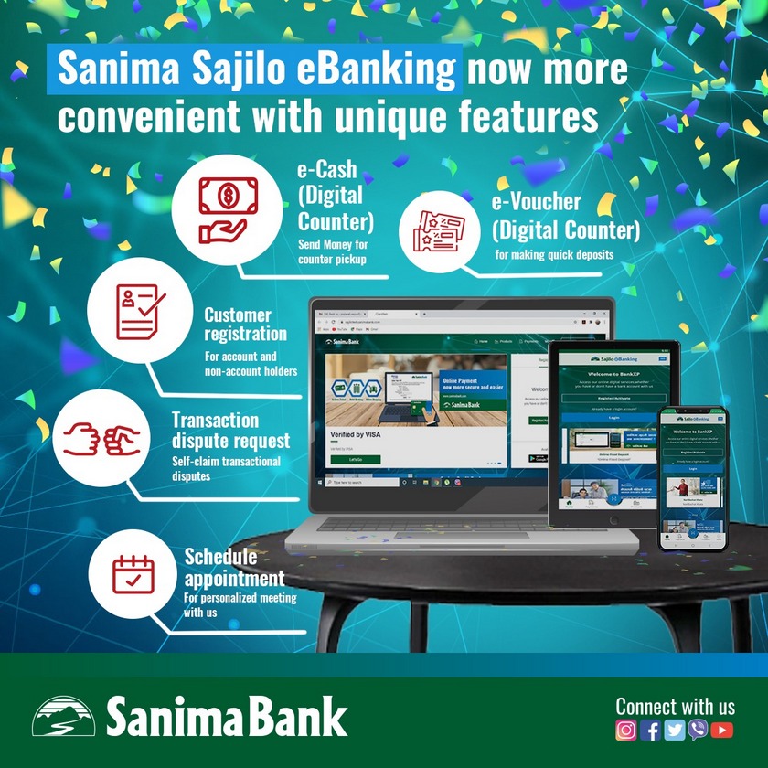सानिमा बैंकले ओम्नी च्यानलबाट डिजिटल बैंकिङ्गको सुरुवात गर्दै