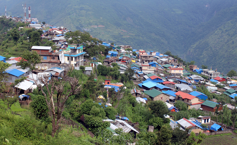 Barpak connected to central transmission line